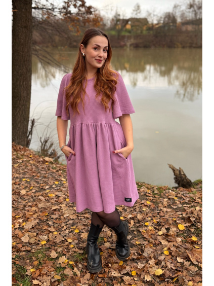 Vaflové šaty Bella