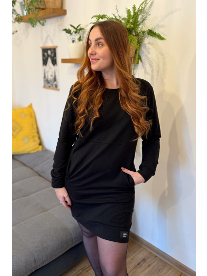 Mikinové šaty Rozálie