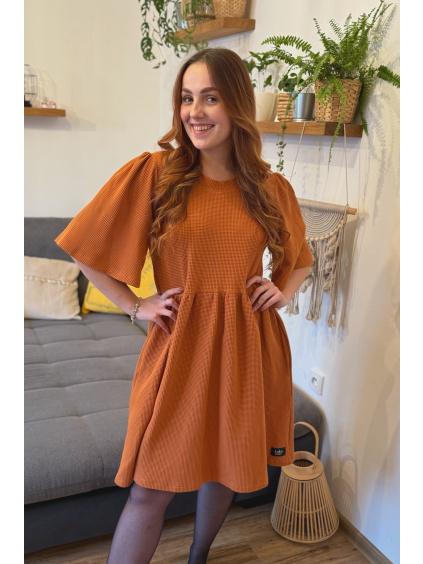 Vaflové šaty Bella