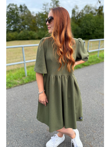 Vaflové šaty Bella