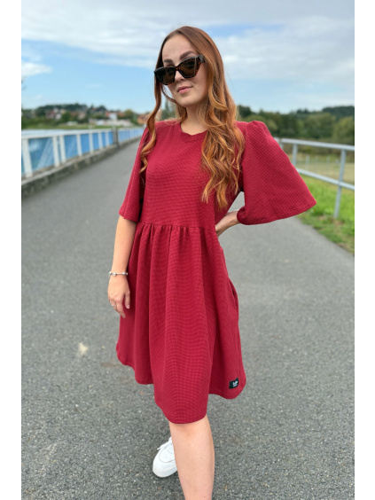 Vaflové šaty Bella